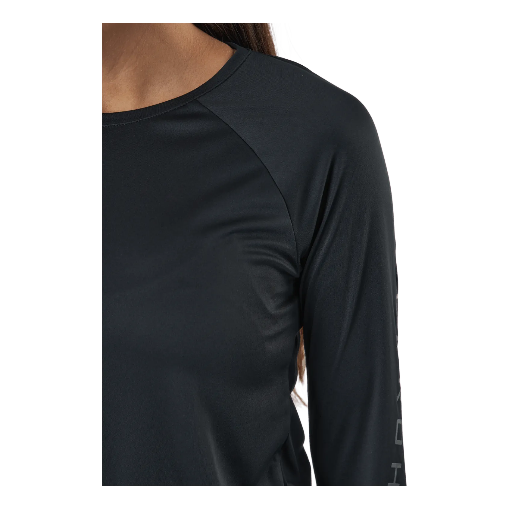 Active Logo Long Sleeve Black