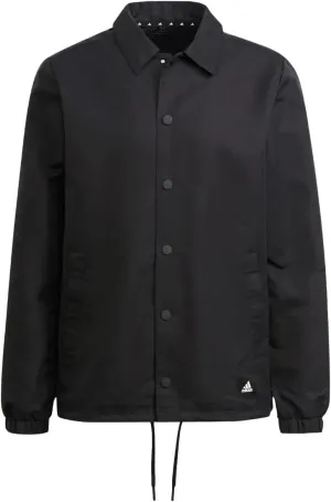 ADIDAS MEN'S SPORTSWEAR FUTURE ICONS COACH JACKET, BLACK, MEDIUM