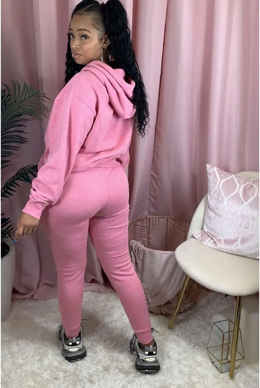 Alunzoem Sweatsuits for Women Set 2 Piece Jogging Outfits Long Sleeve Hoodie Sweatshirt Sweatpants Tracksuit