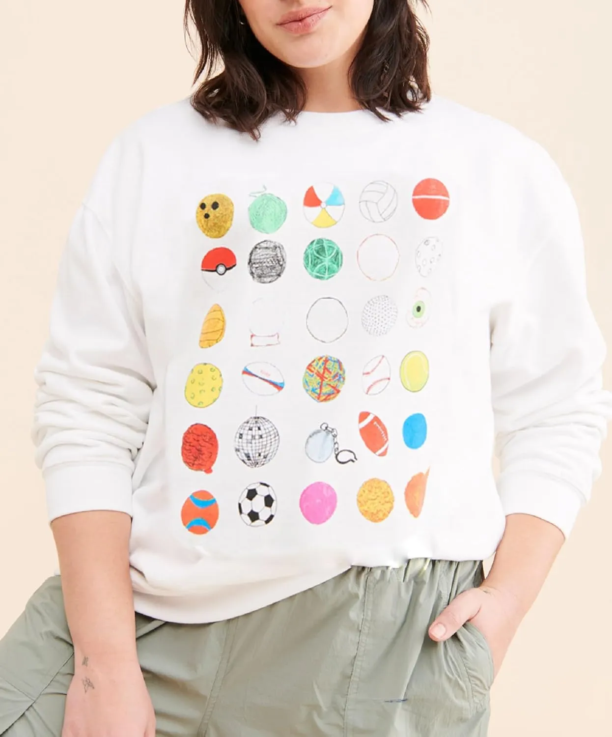 Aonoapll Women Y2k Lobster Sweatshirt Oversized Long Sleeve Graphic Pullover Top Crewneck Cute Print Hoodie