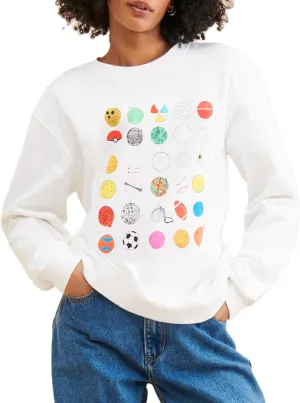 Aonoapll Women Y2k Lobster Sweatshirt Oversized Long Sleeve Graphic Pullover Top Crewneck Cute Print Hoodie