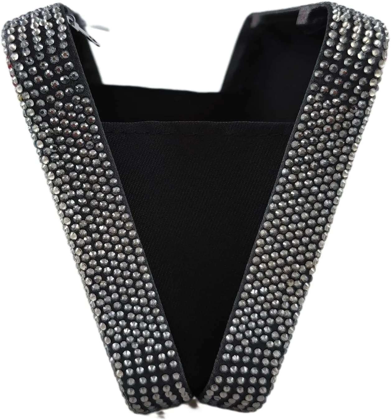 Boutique De FGG Retro Crystal Clutch Purses for Women Luxury Rhinestone Evening Bag Novelty Formal Party Clutch Handbag,Mini