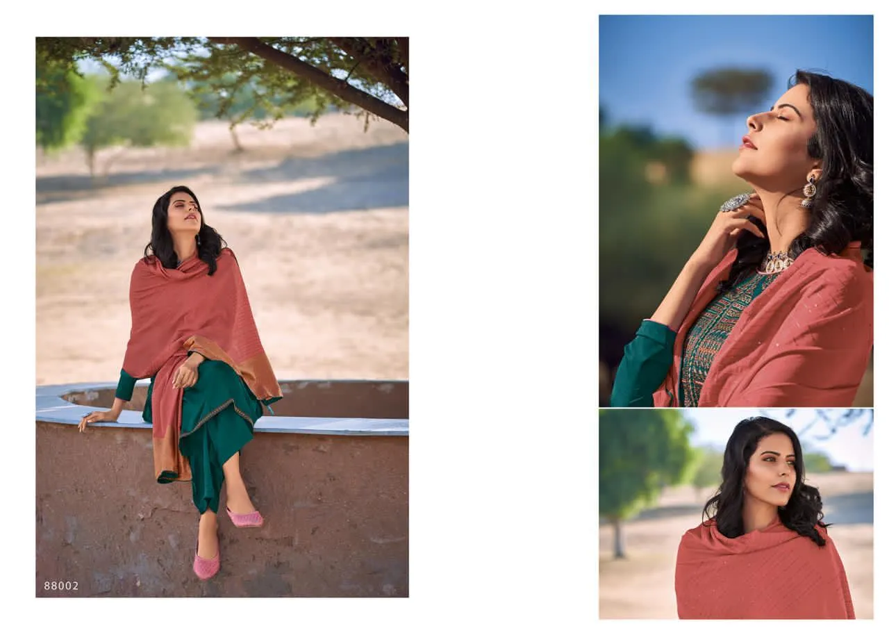 Deepsy Suits Bailey Mini Silk With Self Embroidery Work Casual Wear Collection