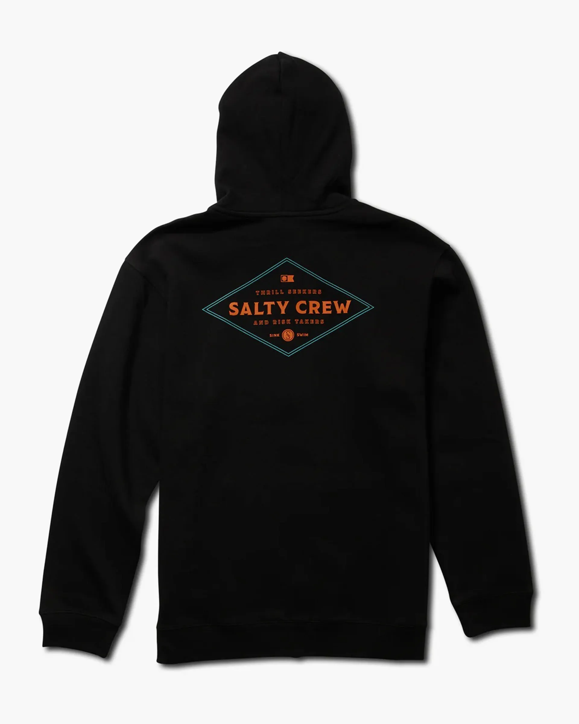 Double Diamond Zip Fleece Hoodie