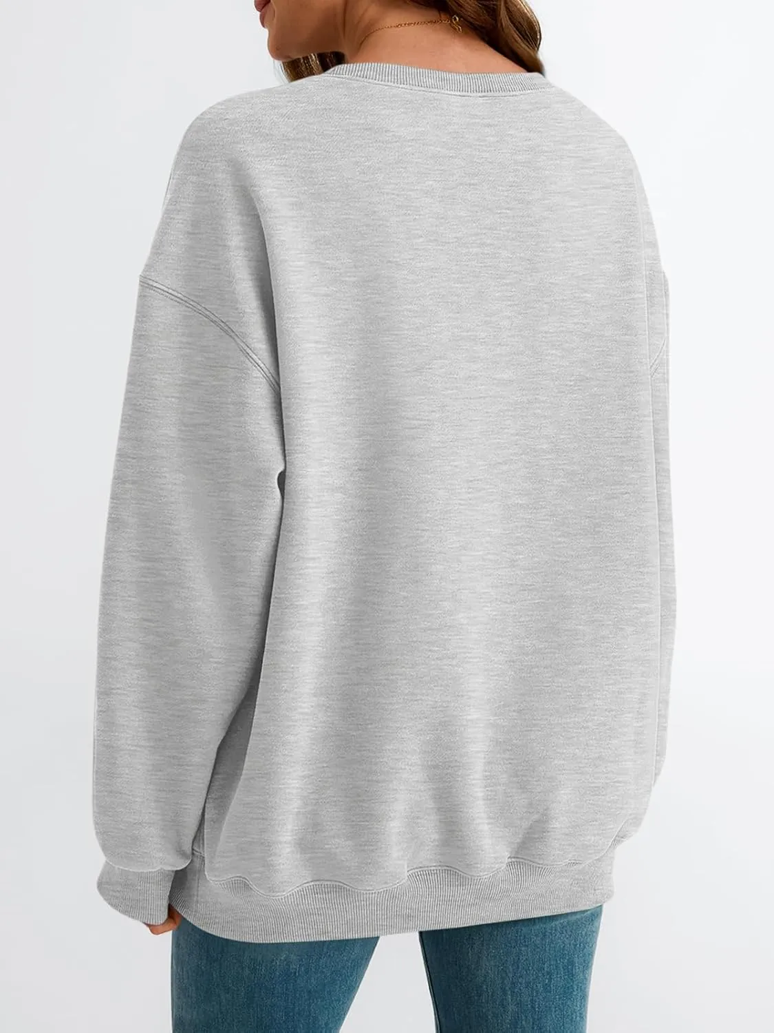 EFAN Womens Oversized Sweatshirts Crewneck y2k Hoodies Fall Fashion Outfits Teen Girls Cute Sweater 2025 Winter Clothes