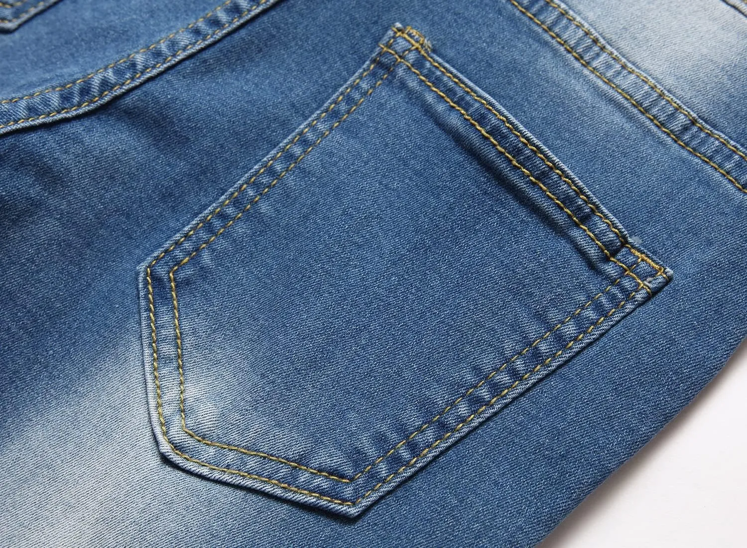 FREDD MARSHALL Boy's Skinny Fit Stretch Ripped Destroyed Distressed Fashion Kids Denim Jeans Pants