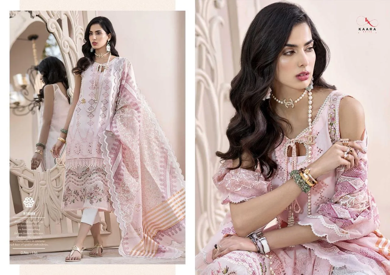 Kaara Suits Mahe Noor Pakistani Cotton Collection Suits