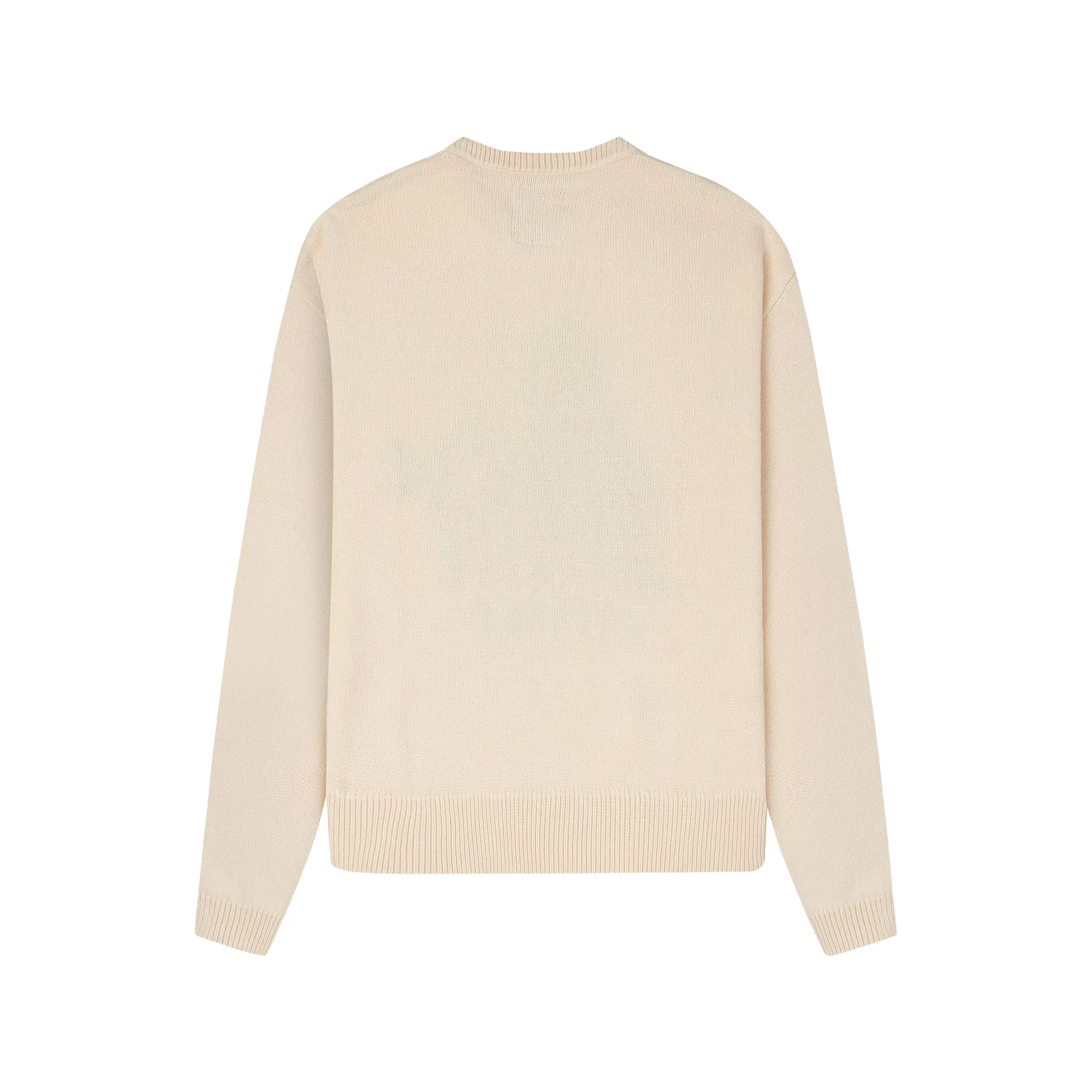 Kidsuper KidSuper Records Knit Sweater Cream