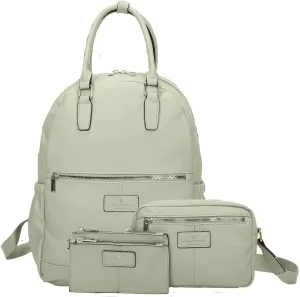 LONDON FOG - Backpack | Travel Backpack for Women | Purse | Laptop Backpack | Crossbody Bag and Wallet Set | Set of 3