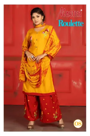 MASTER PRESENTS ROULETTE DAILYWEAR RAYON DRESS MATERIAL COLLECTION