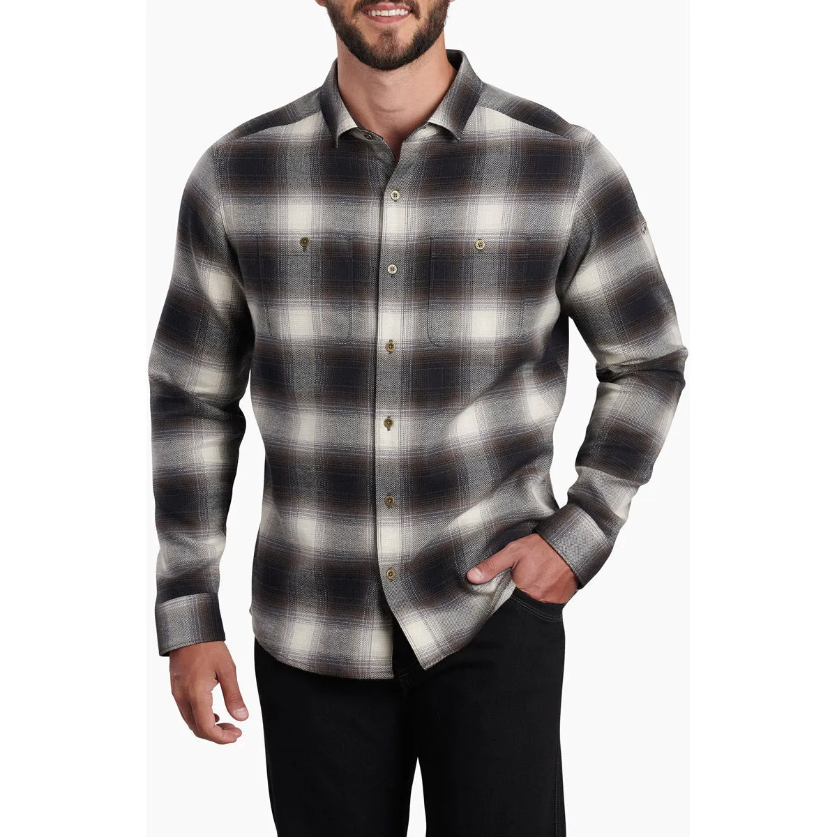 Men's Law Flannel Long Sleeve