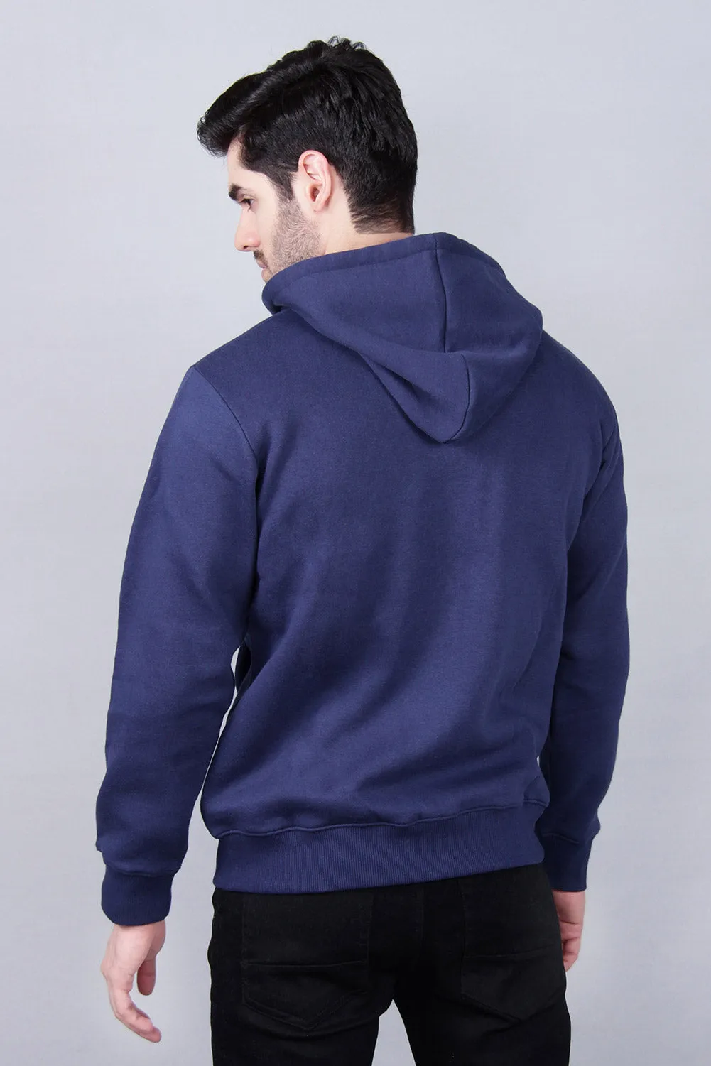 Men's "LASTER" Classic Premium Full Zip Fleece  Hoodie