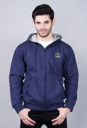 Men's "LASTER" Classic Premium Full Zip Fleece  Hoodie