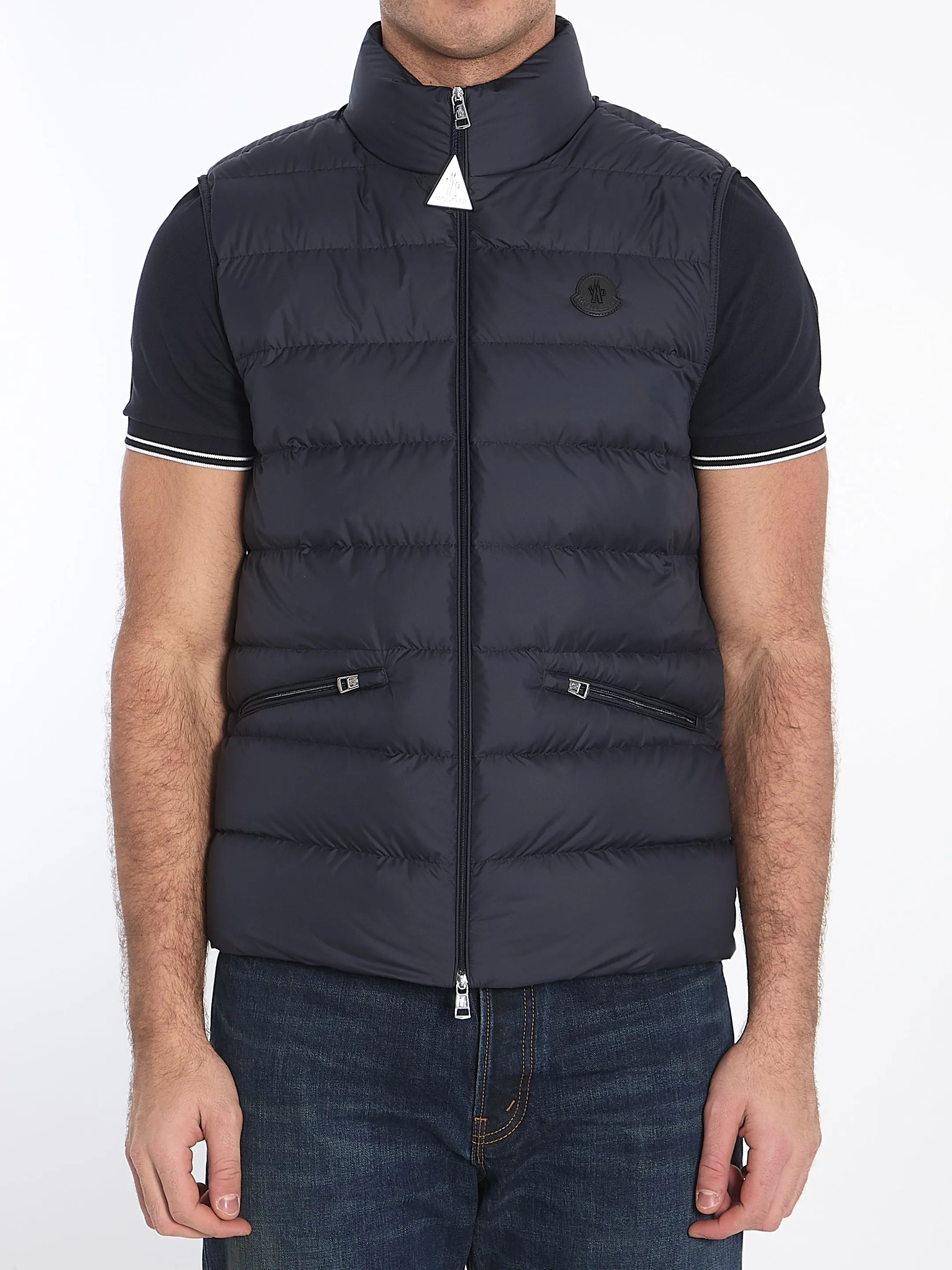 Moncler Vest Padded With Lechtal Down