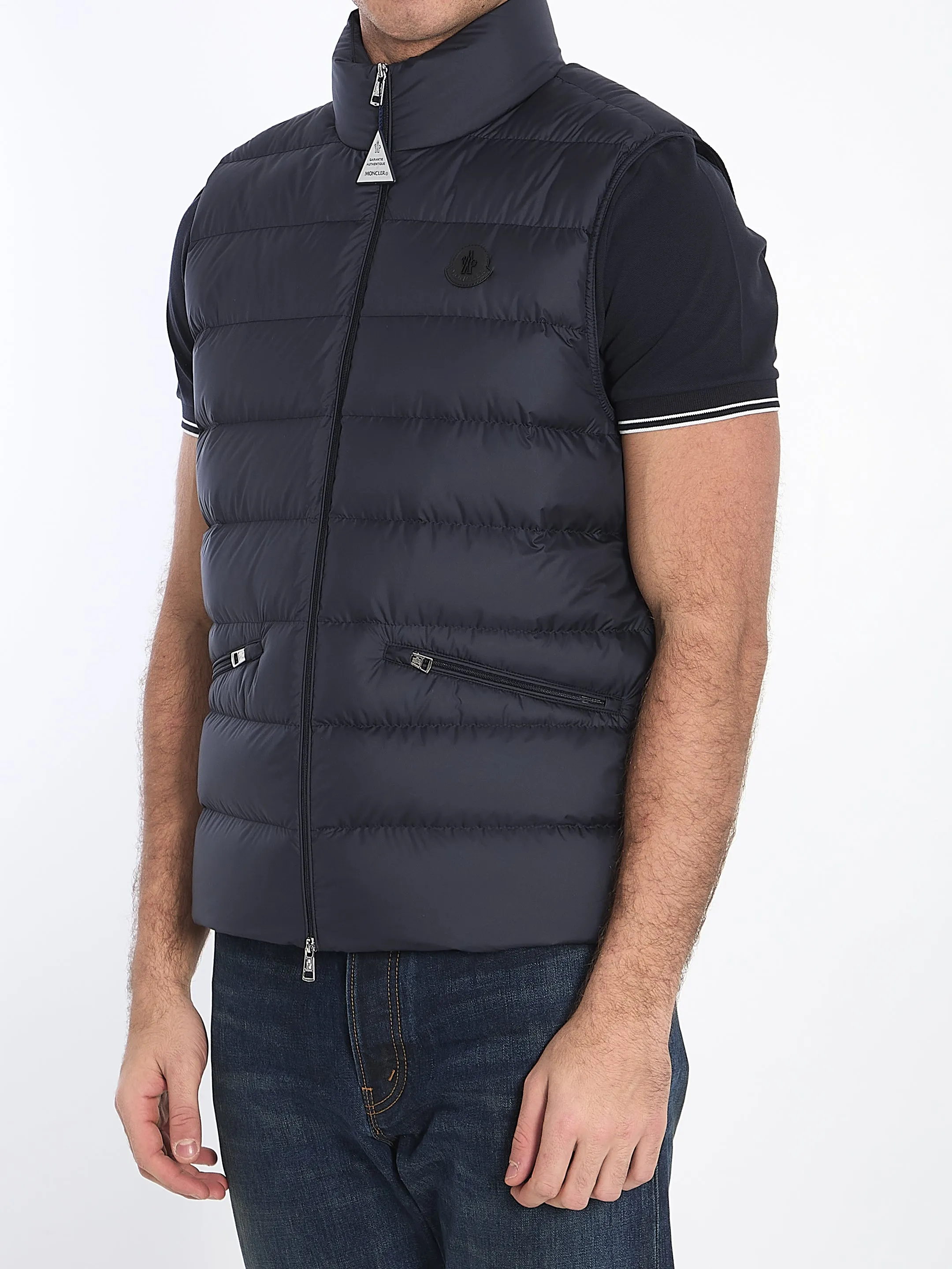 Moncler Vest Padded With Lechtal Down