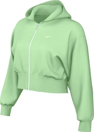 Nike Sportswear Chill Terry Women's Loose Full-Zip French Terry Hoodie (FN2415-376, Vapor Green/Sail) Size X-Large