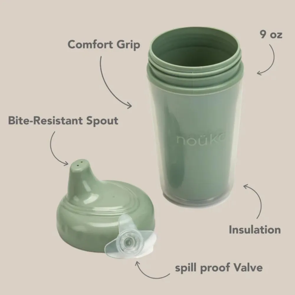 noka Insulated Sippy Cup - Soft Blush