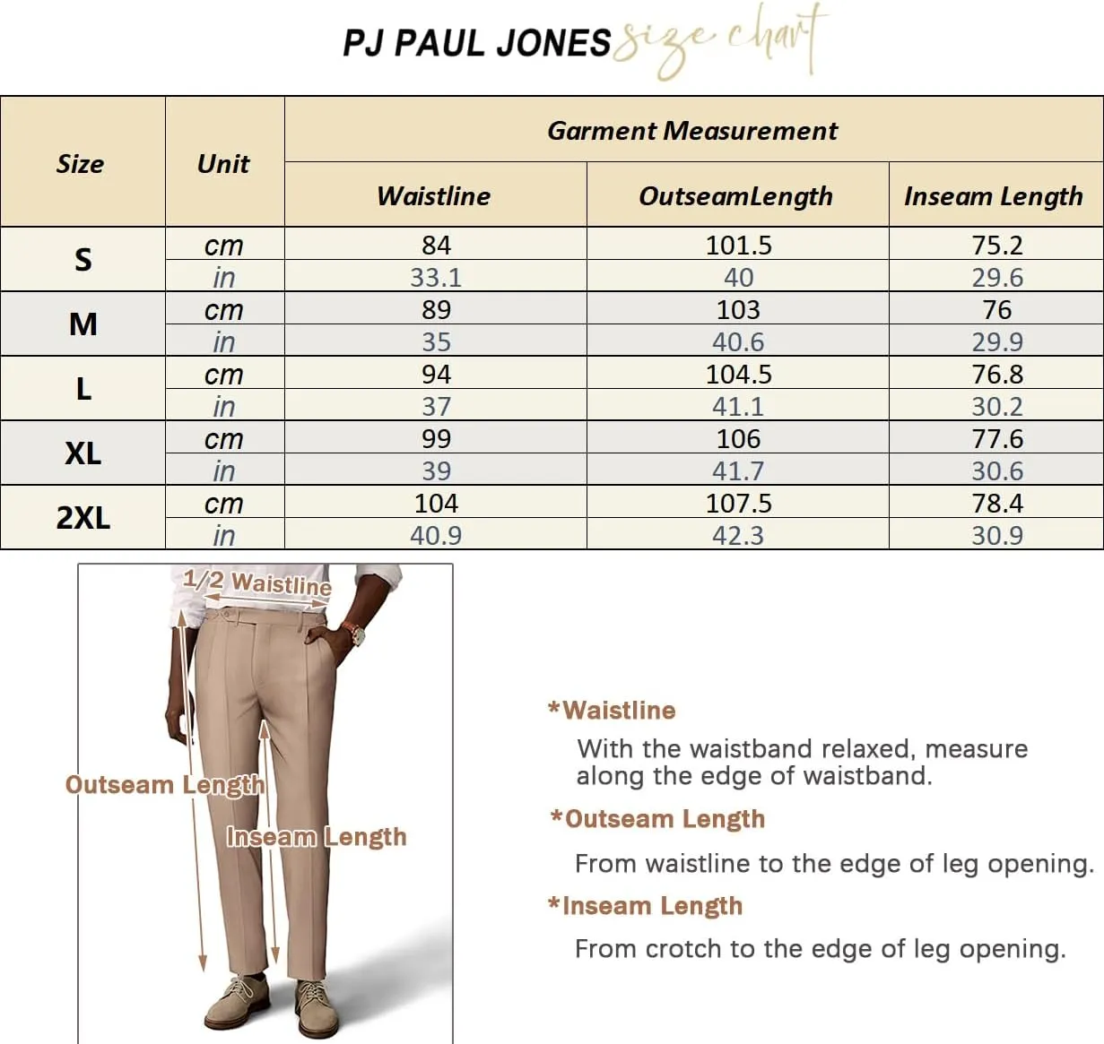 PJ PAUL JONES Mens Linen Dress Pants Casual Slim Fit Expandable Wasit Pleated Front Trousers