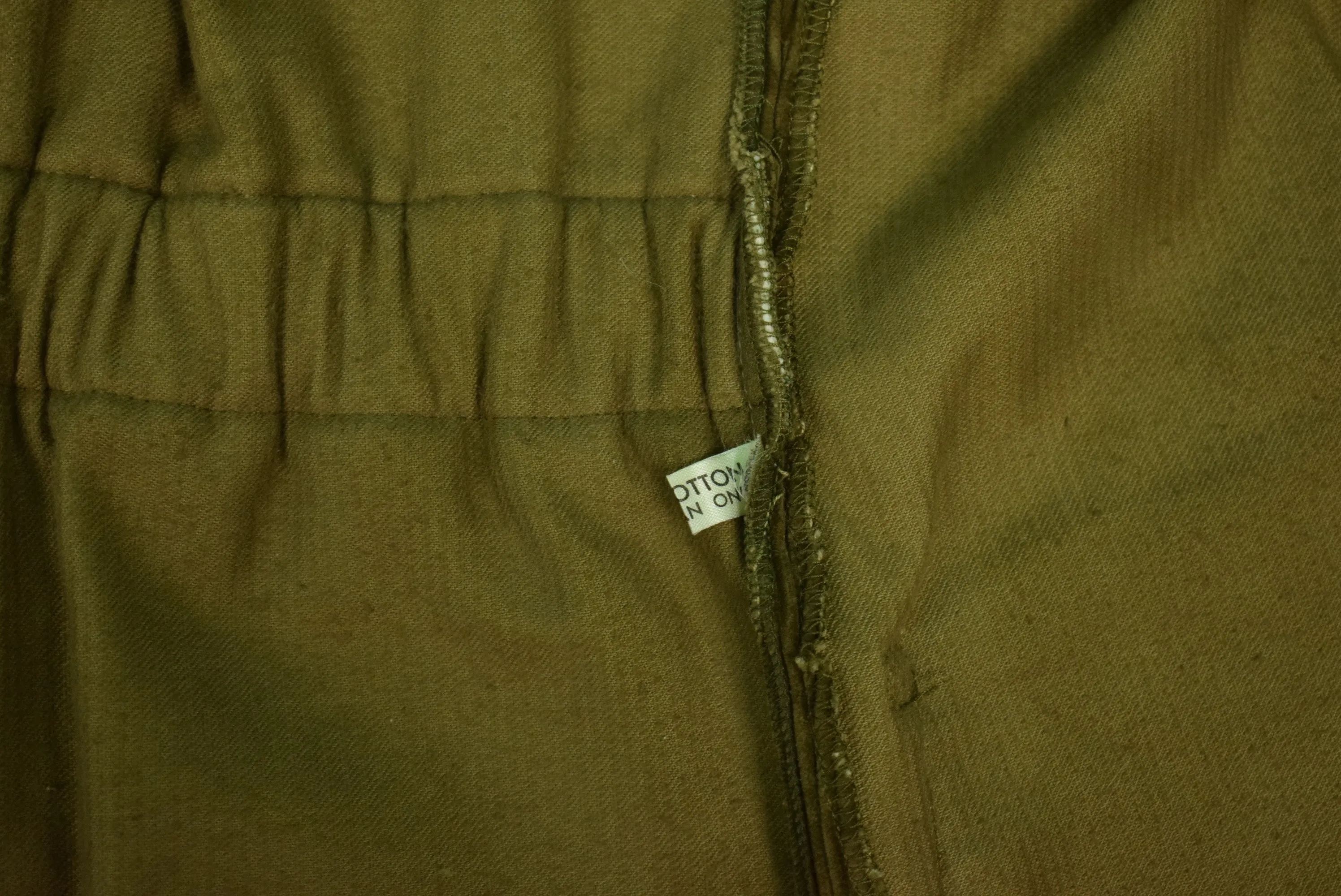 "Holland & Holland Olive Corduroy Shooting Vest" Sz: S (SOLD)