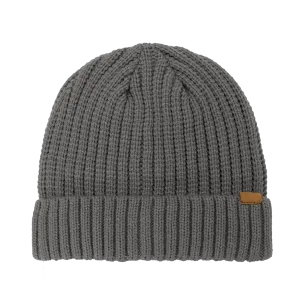 Rib Knit Beanie - Cuffed