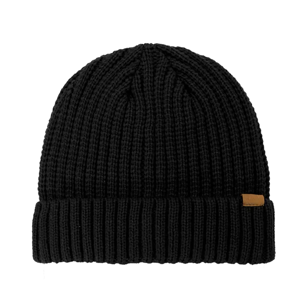 Rib Knit Beanie - Cuffed