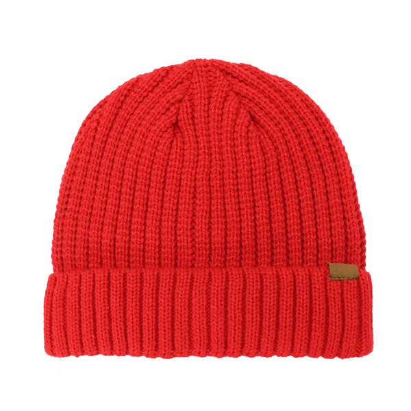 Rib Knit Beanie - Cuffed