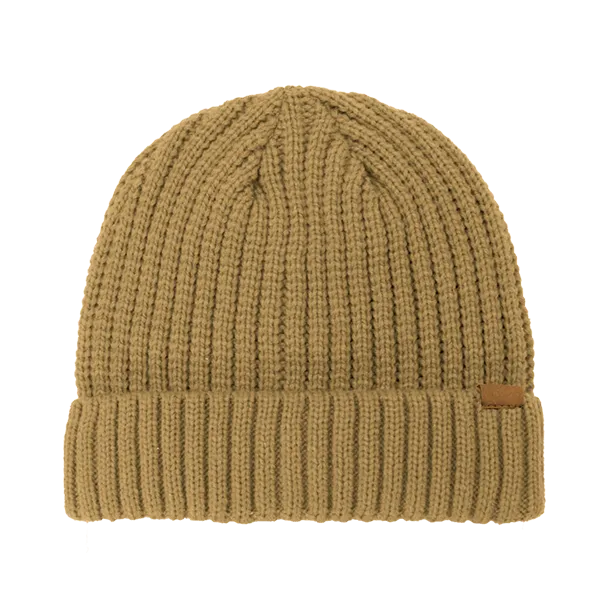 Rib Knit Beanie - Cuffed