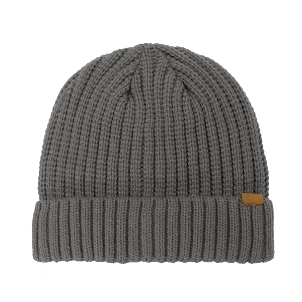Rib Knit Beanie - Cuffed