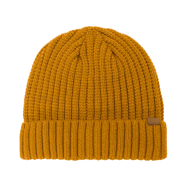 Rib Knit Beanie - Cuffed