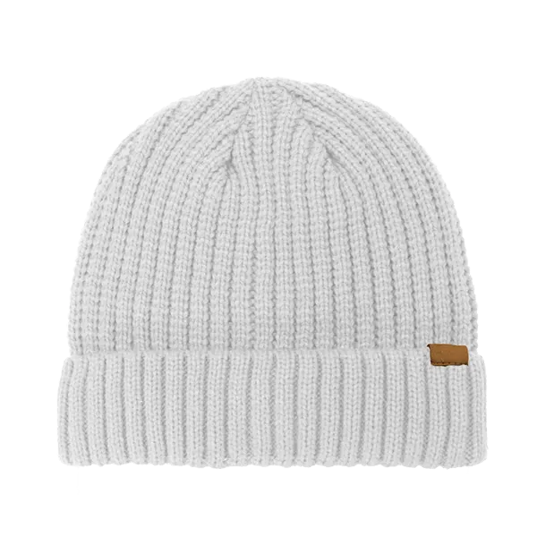 Rib Knit Beanie - Cuffed