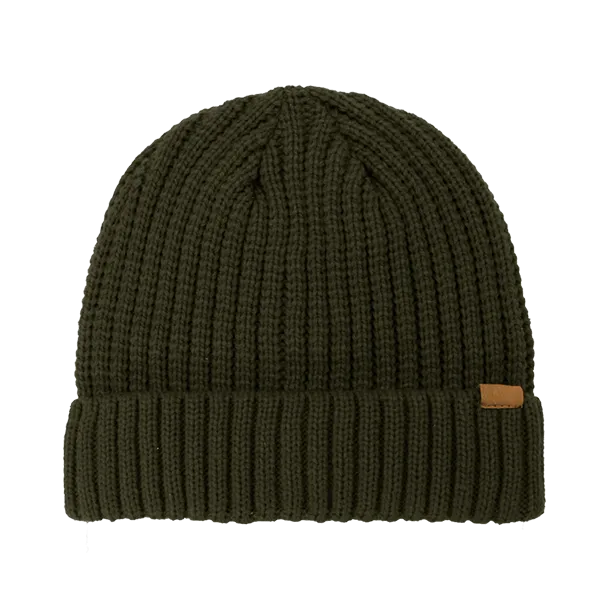 Rib Knit Beanie - Cuffed