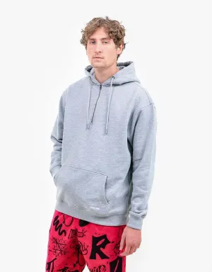 Route One Primary 1/4 Zip Hoodie - Heather Grey