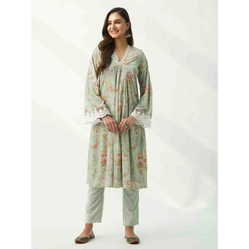 Roze Fiza Velvet (Set Of 2)