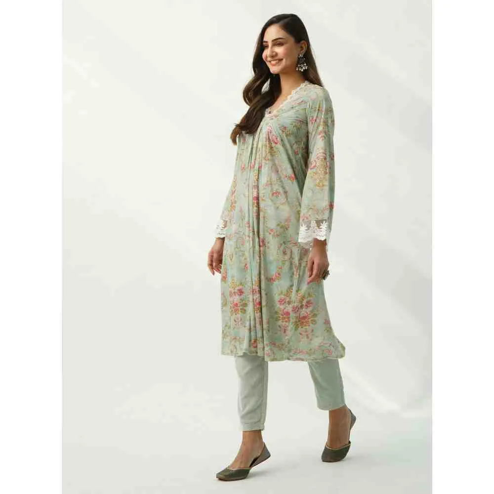 Roze Fiza Velvet (Set Of 2)