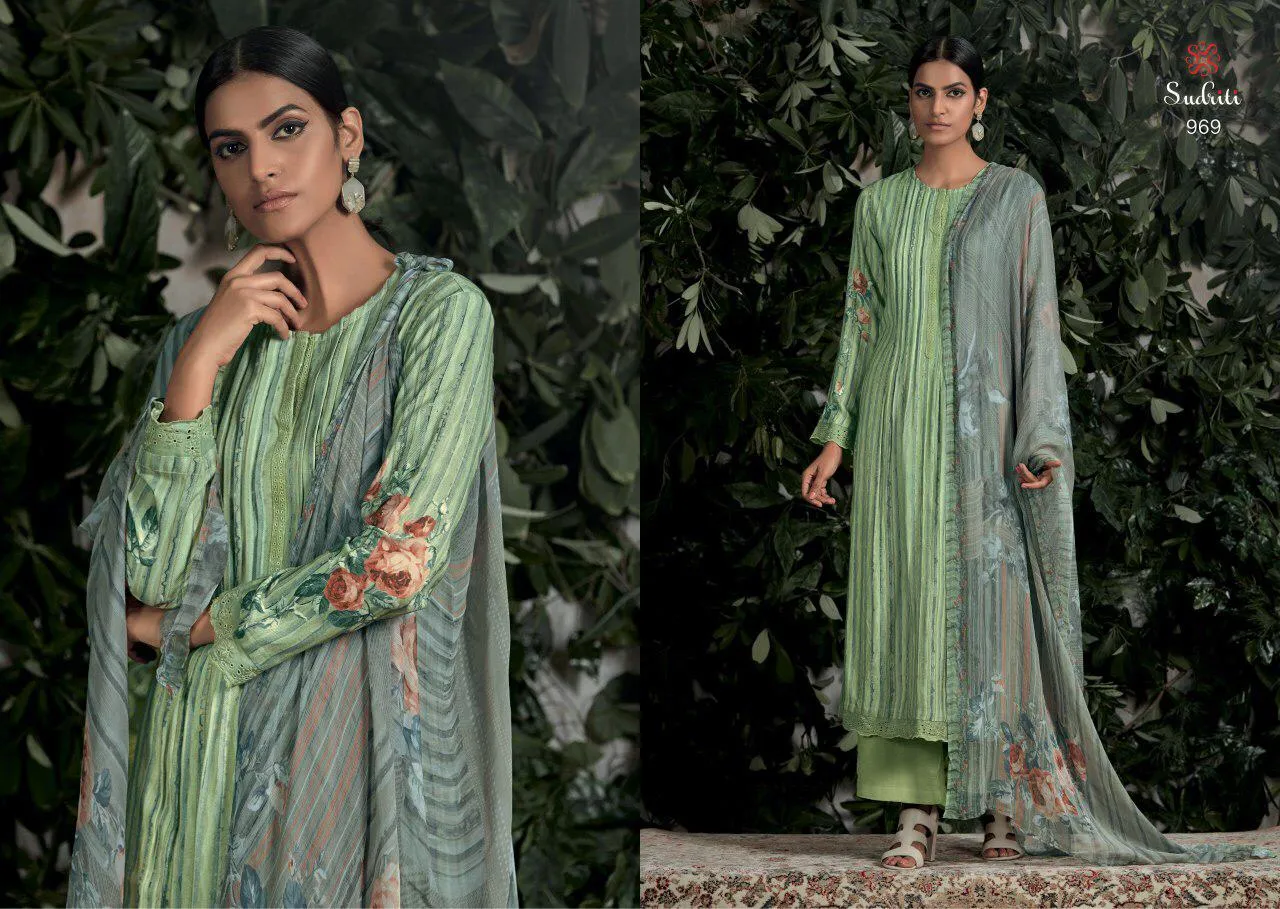 Sahiba Sudriti Presents Sifat Pure Pashmina Printed Fancy designer Salwar Kameez
