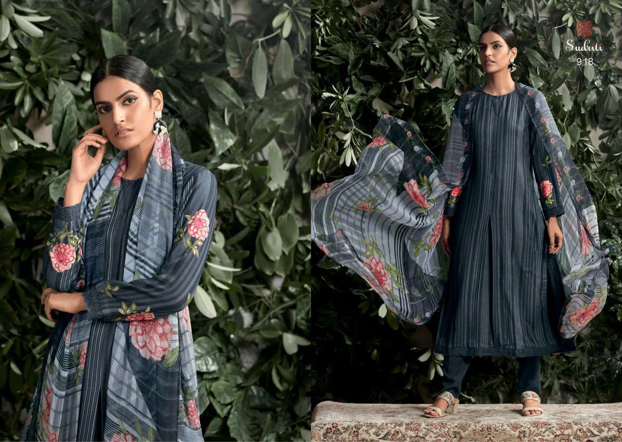 Sahiba Sudriti Presents Sifat Pure Pashmina Printed Fancy designer Salwar Kameez