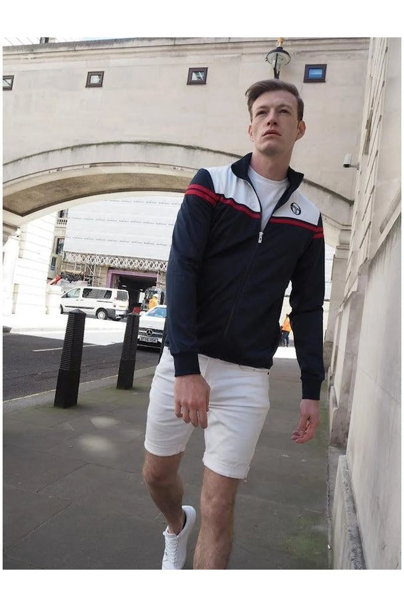 Sergio Tacchini Zone Tracktop Navy