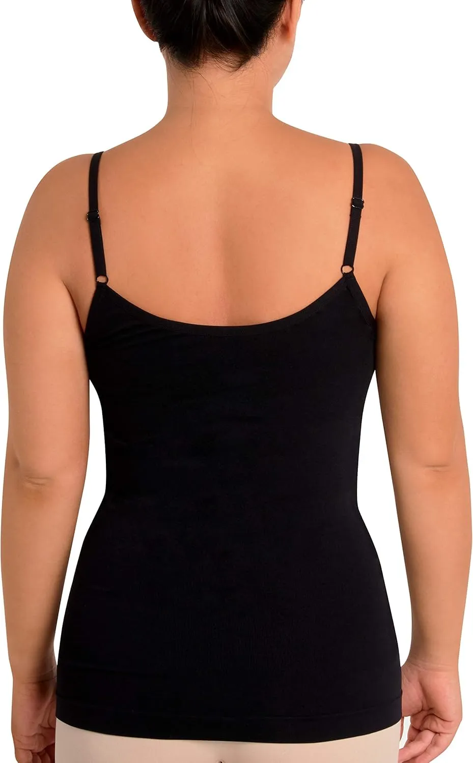 Skinnygirl Women's Scoop Neck Seamless Shaping Camisole, 3-Pack