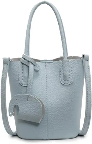 Small bucket bag Top Handle Bag for Women Vegan Leather Handbag for Women Women's Crossbody Shoulder Handba