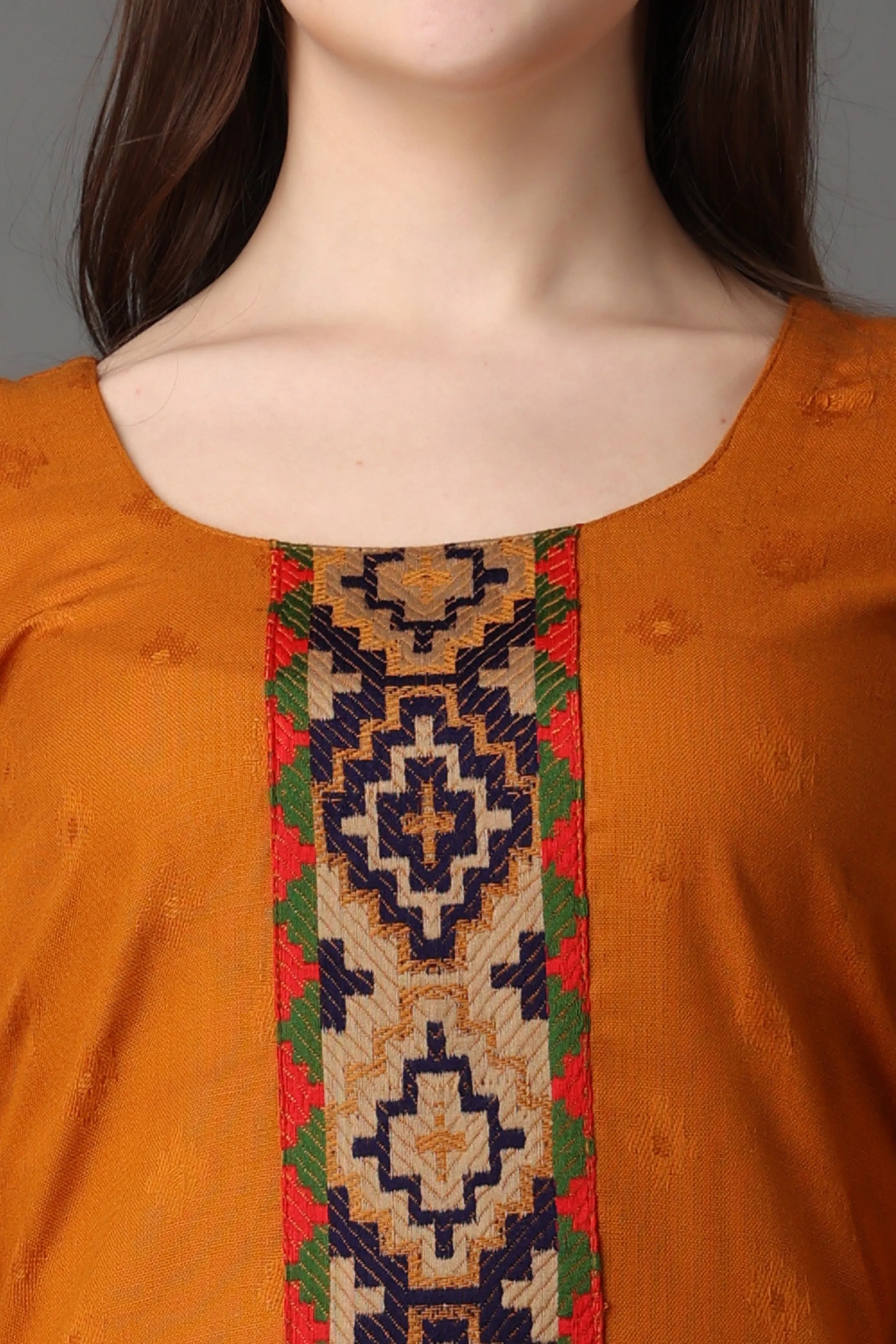 Sunny Afterglow Woollen Kurta Set