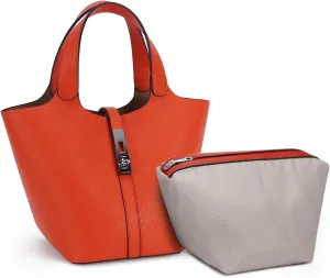 Top Handle Bag for Women Vegan Leather Handbag for Women Women's Shoulder Handbag