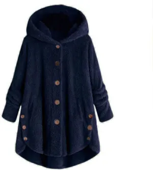 Winter Coats for Women Fashion Furry Sherpa Jacket Faux Fur Coat Shaggy Fleece Jacket Warm Clothes Oversized Coat