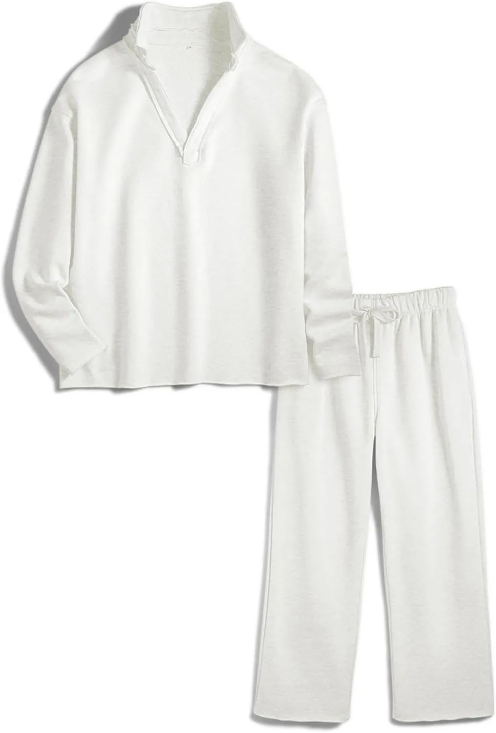 Women's Carmel Tracksuit 2 Piece Set - Patrick Pullover Sweatshirt & Catherine Sweatpants - Casual Lounge Set