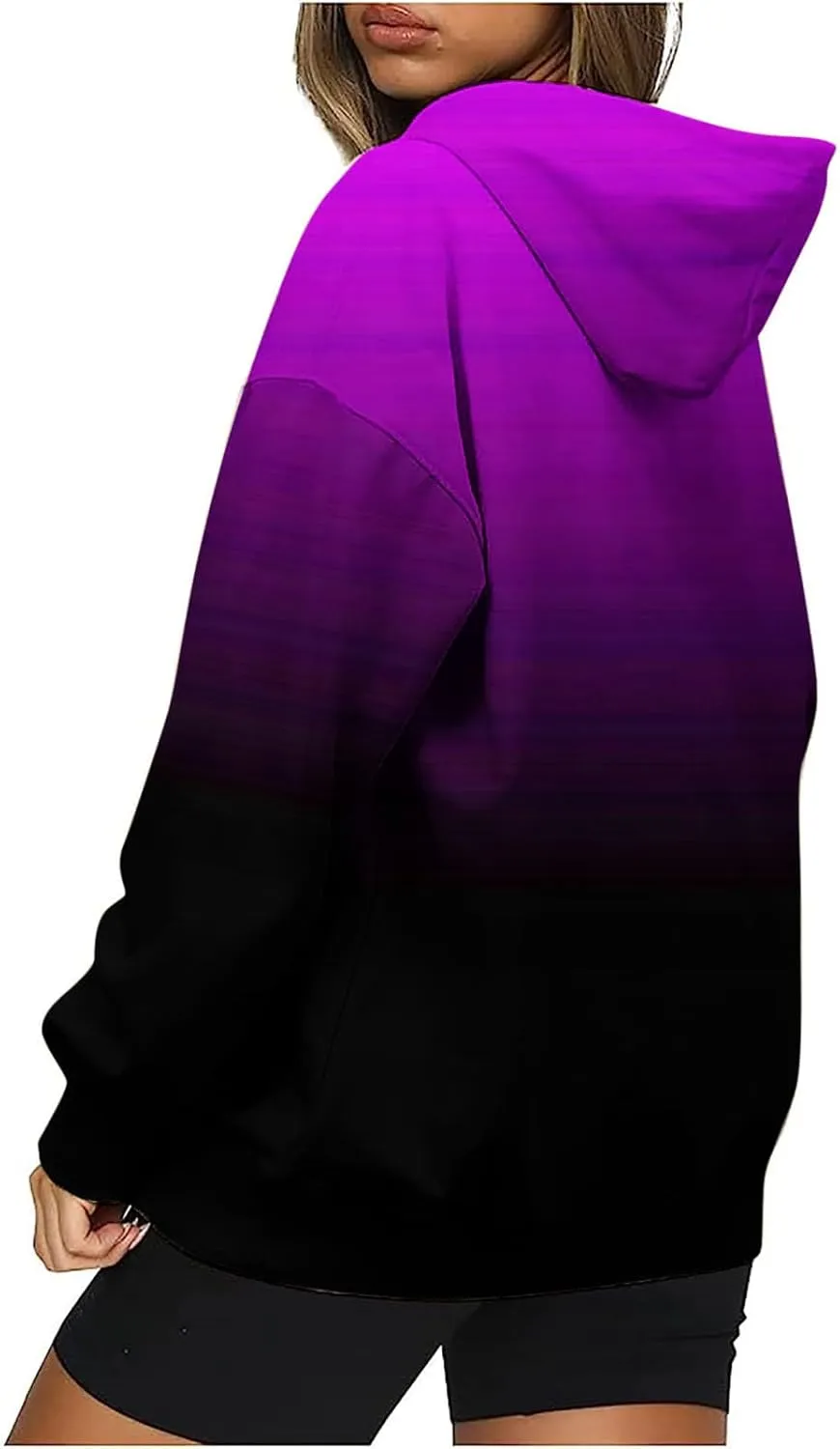Womens Oversized Hoodies Tie Dye Hooded Sweatshirts Casual Comfy Sweater Pullover With Pockets Fall Winter Outfits
