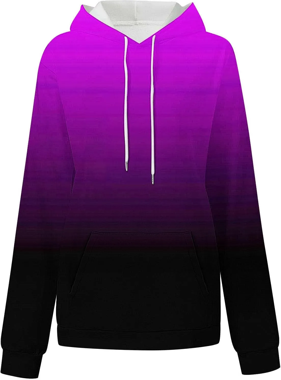 Womens Oversized Hoodies Tie Dye Hooded Sweatshirts Casual Comfy Sweater Pullover With Pockets Fall Winter Outfits