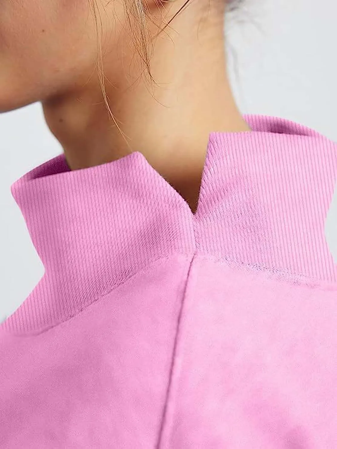 Womens Oversized Sweatshirts Turtleneck Long Sleeve Pullover Hoodies Tops Fall Outfits 2023 Clothes