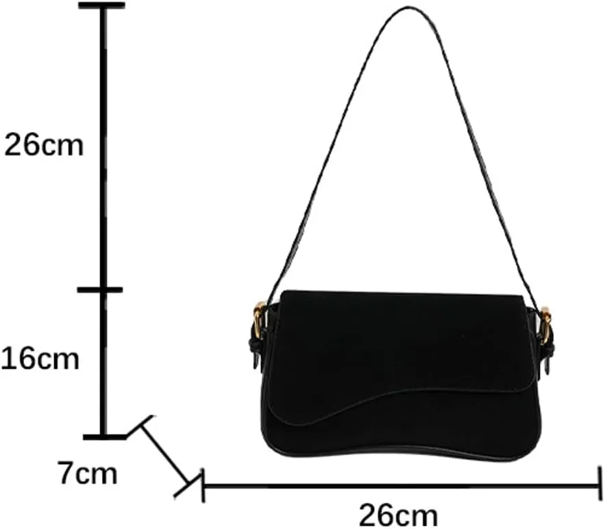 Womens Suede Hobo Shoulder Bag Retro Winter Fall Tote Handbags 2024 Crossbody Bag Underarm Bags for Travel Work