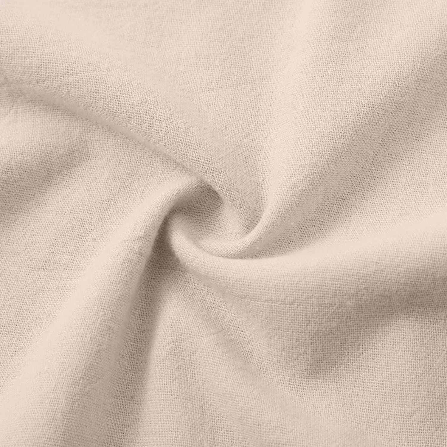 Women's Summer Cotton Linen Wide Leg Pants Drawstring high Waist Palazzo Flowy Beach Trousers