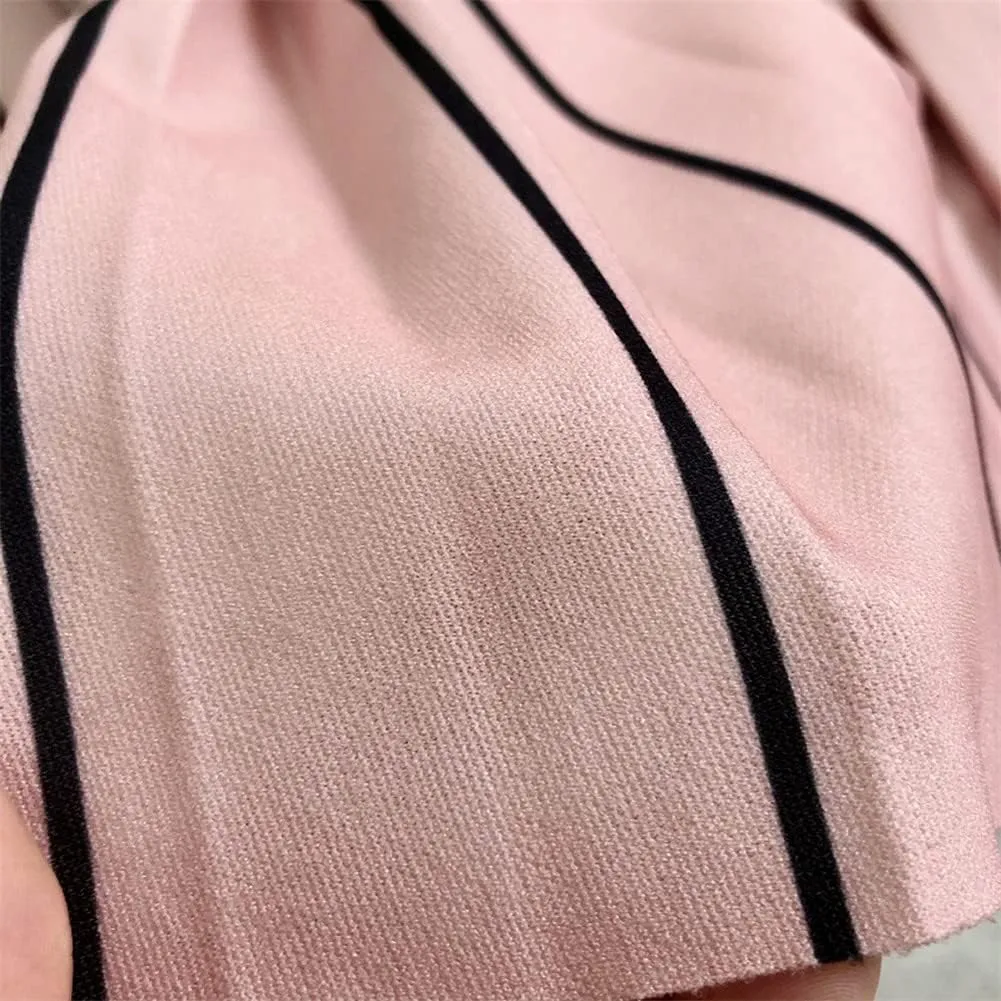 Youllyuu Women Long Midi Skirt Gradient Color Casual Style Pleated Skirts Y2K Skirts