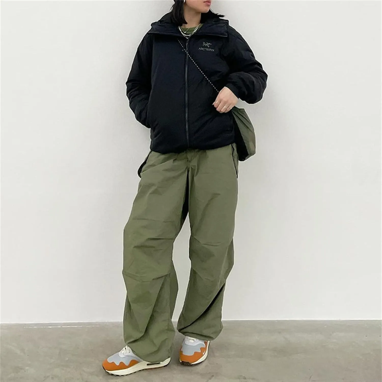 Yuemengxuan Women Ripped Jeans, Ladies Fashion Hollow Out Baggy High Waist Denim Pants Female Casual Loose Trousers
